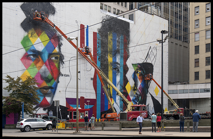 Bob Dylan mural